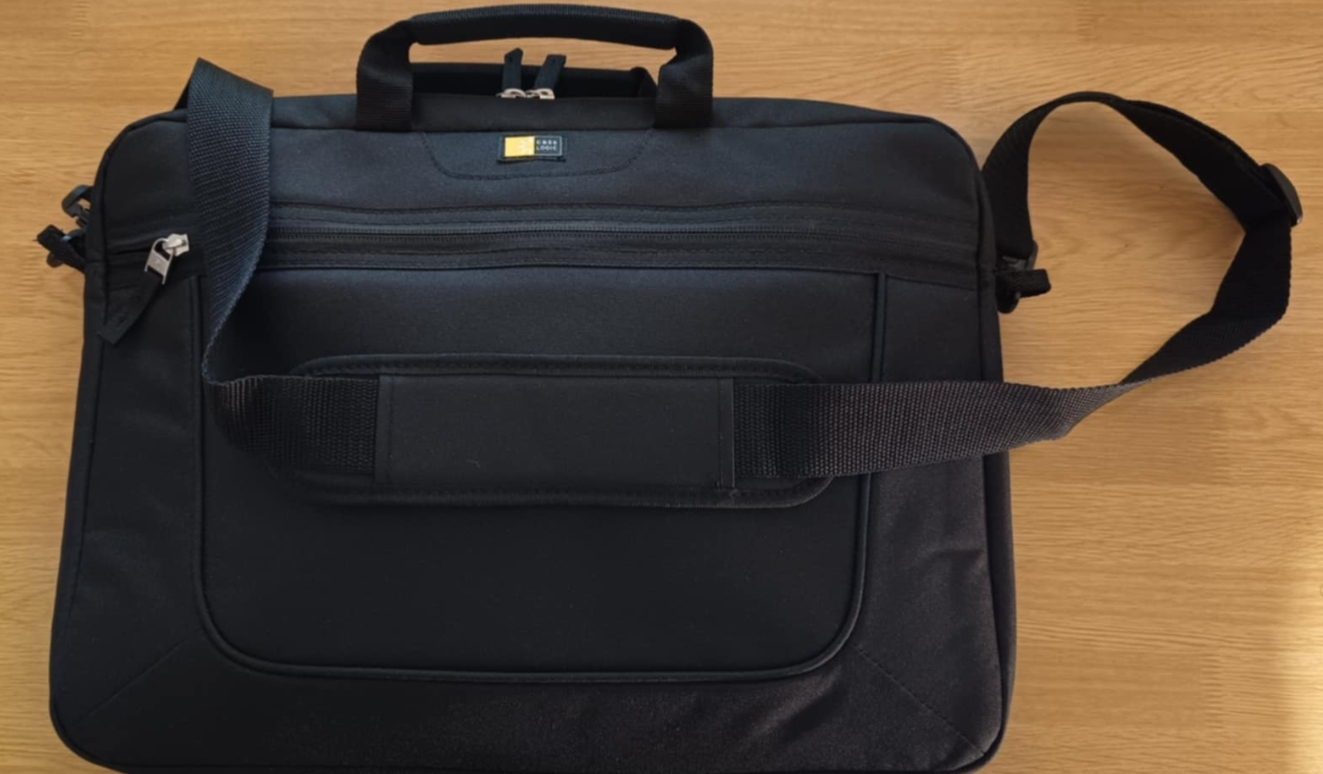Case Logic TOP Loading Τσάντα Ώμου / Χειρός για Laptop 15.6" σε Μαύρο χρώμα
