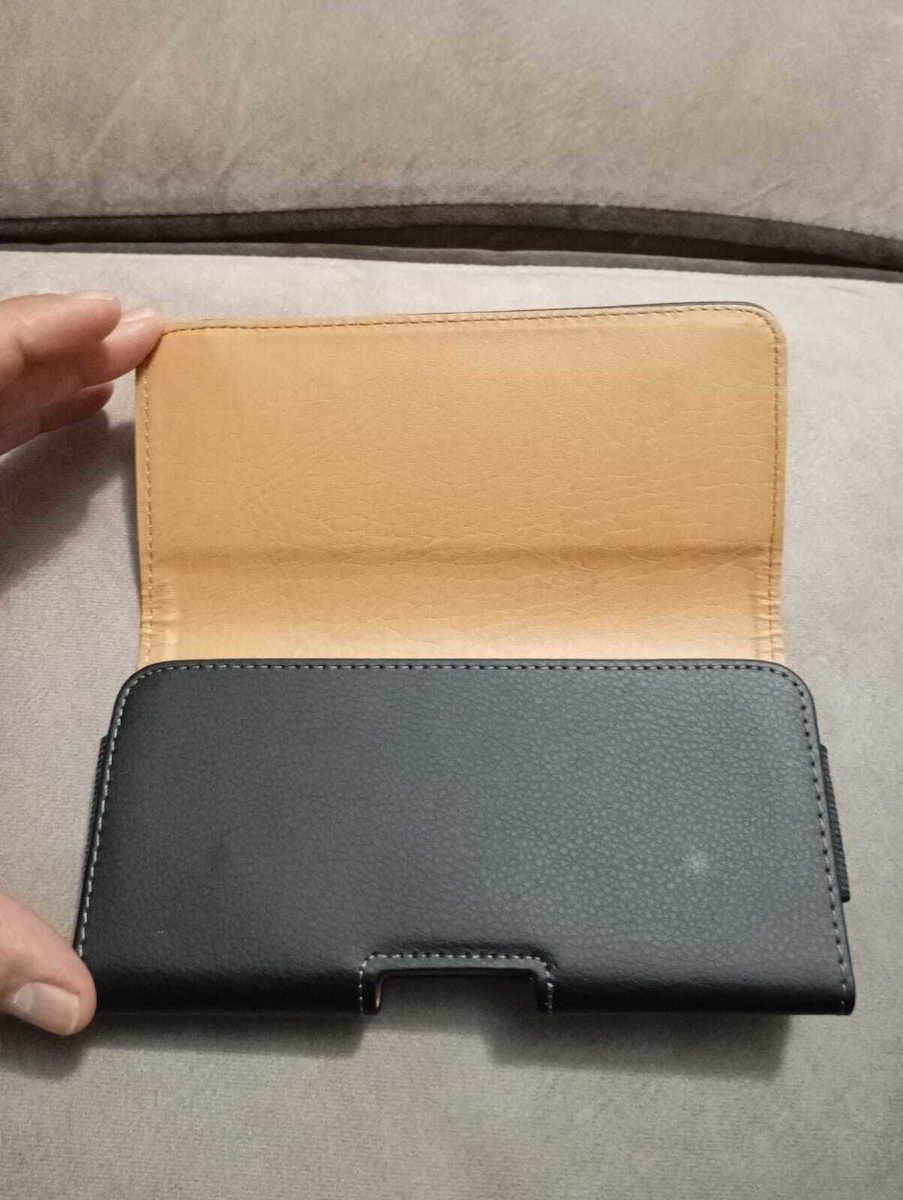 Lederhülle Gürteltasche Uni 4.5-5