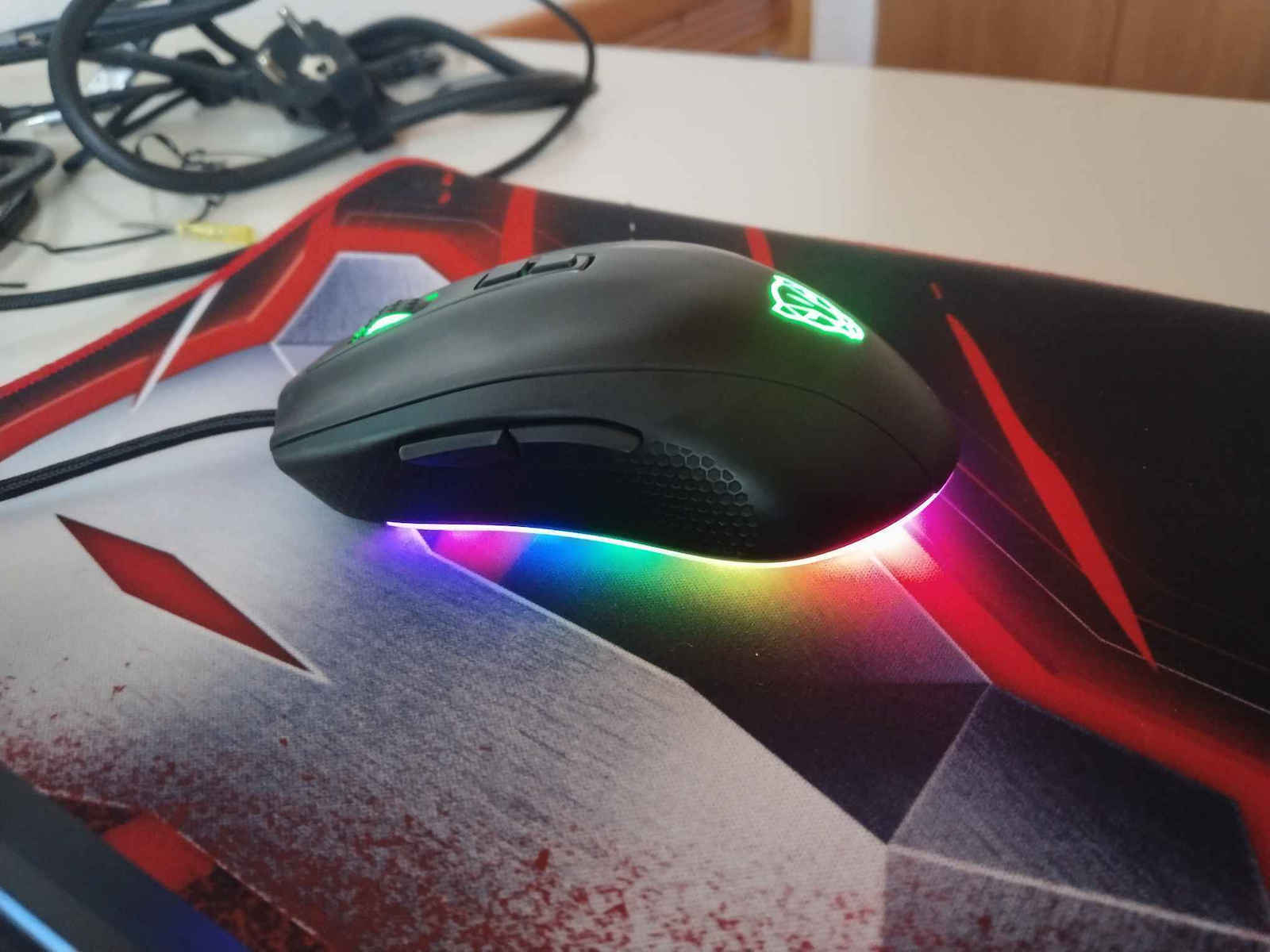 Motospeed V60 RGB Gaming Ποντίκι 5000 DPI Μαύρο