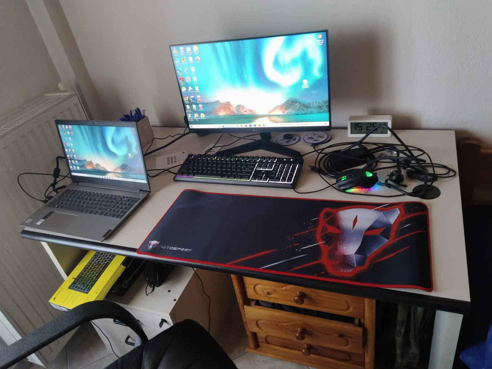 Motospeed P60 v2 Gaming Mauspad XXL (800mm) Rote MT-00110