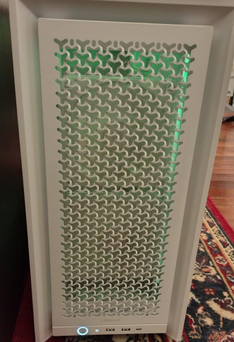 Corsair Frame 4000D Gaming Midi Tower Κουτί Υπολογιστή με Πλαϊνό Παράθυρο Μαύρο