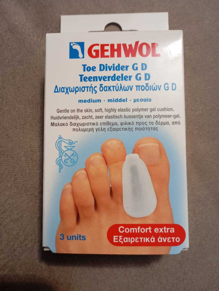 Gehwol Разделители Toe Divider GD с Гел за Петата Large 3бр
