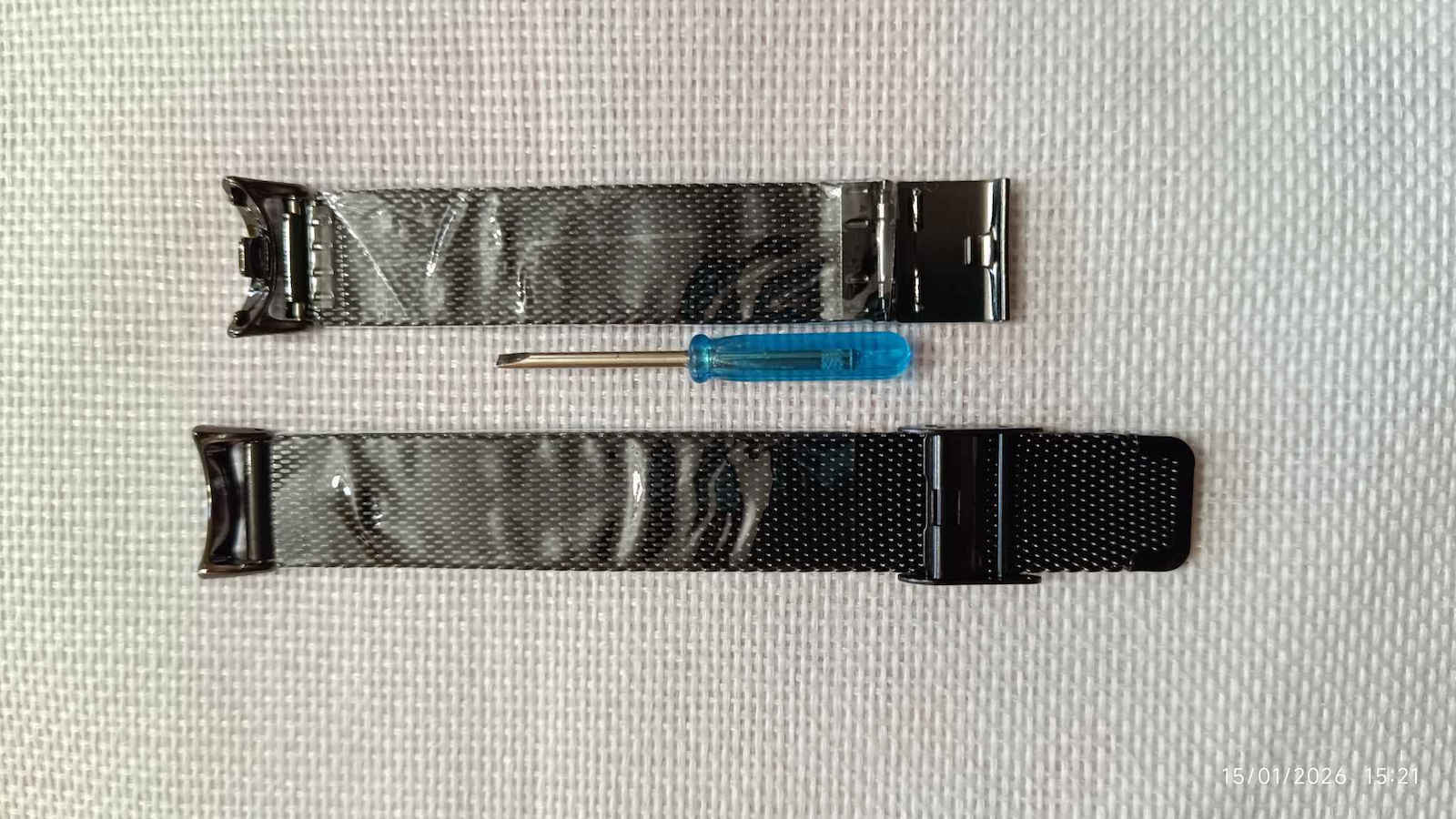 Tech-Protect MILANESEBAND Λουράκι Ανοξείδωτο Ατσάλι Χρυσό (Xiaomi Smart Band 8 / 9 / NFC)