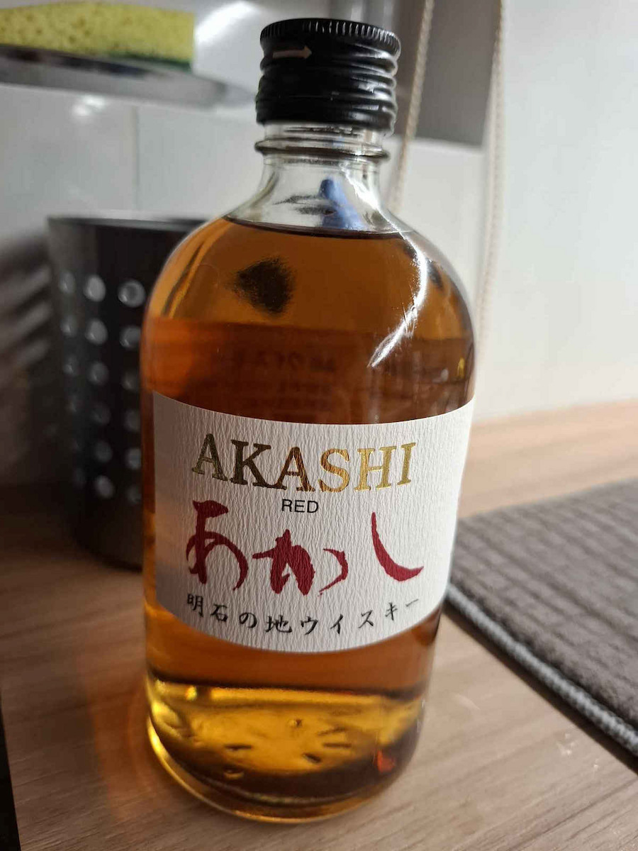 Akashi Red Смесено Уиски 3 Години Япония 40% 500ml