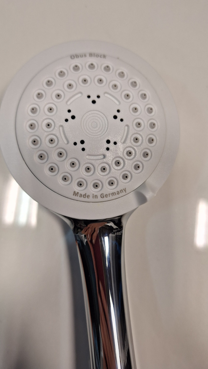 Τηλέφωνα Ντουζ Obus 300 Ασημί Chrome Silver