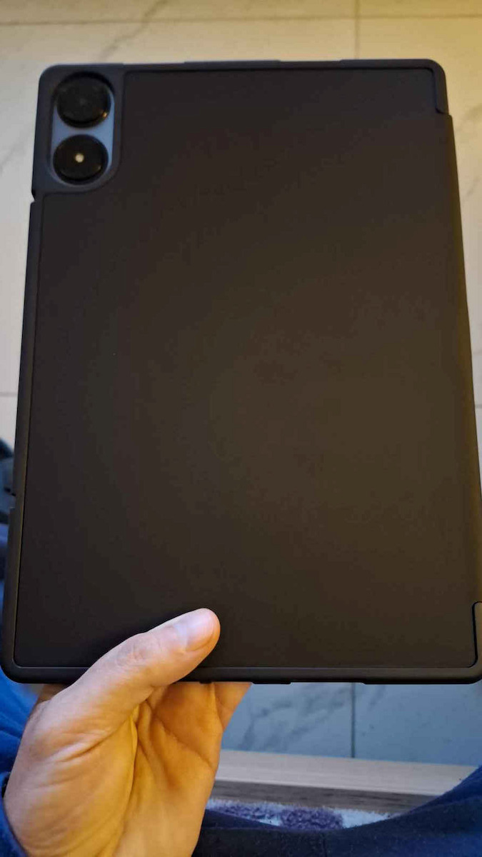 Custodia Resistente Per Xiaomi Redmi Pad Pro / Poco Pad 12.1'' Con Portamatite, Tracolla E Supporto Girevole 360° (Nero)