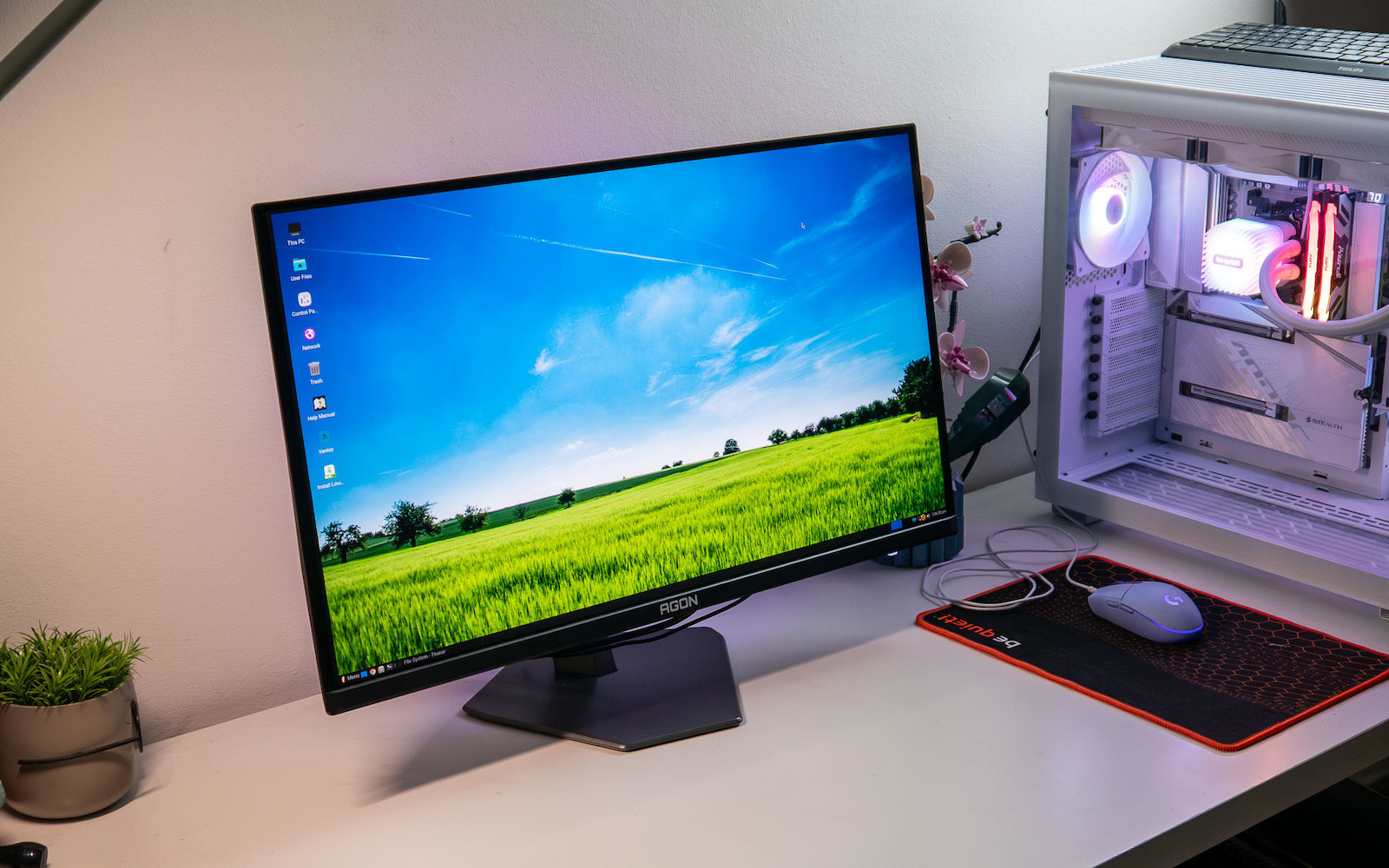 AOC Agon AG276QZD2 OLED HDR Spiele-Monitor 26.7" QHD 2560x1440 240Hz