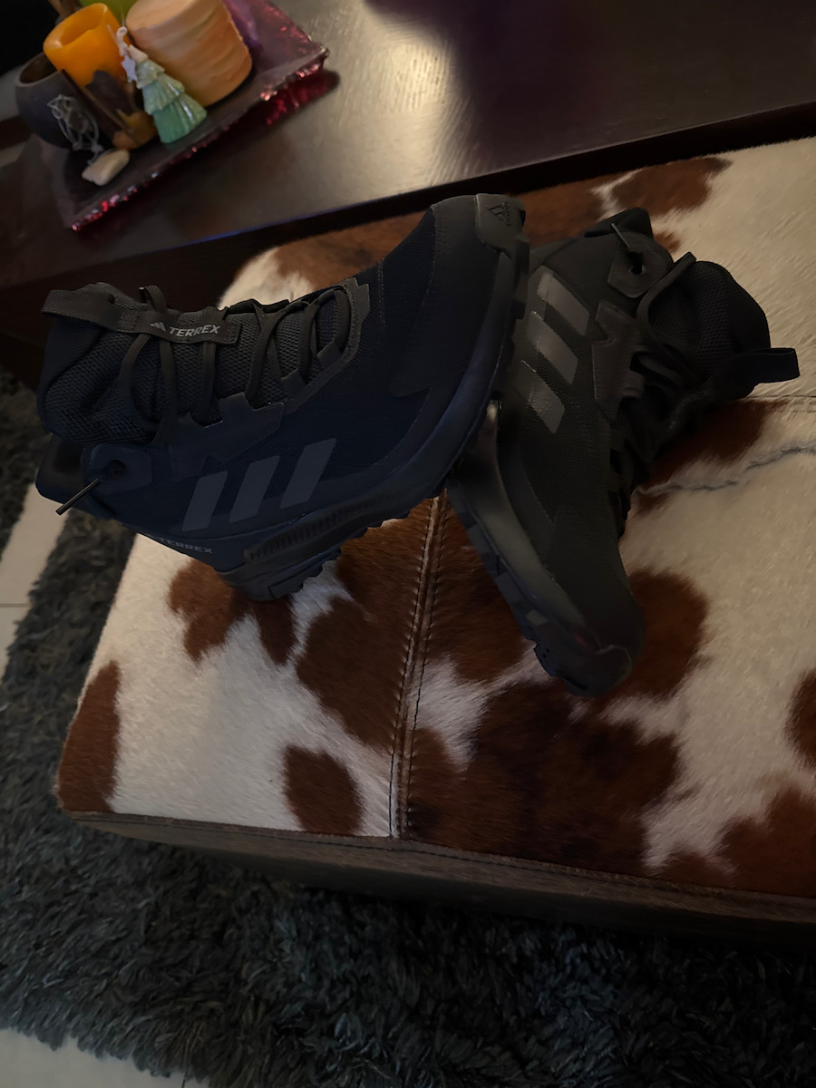 adidas Terrex Anylander Mid Hiking Ανδρικά Ορειβατικά Μποτάκια Μαύρα