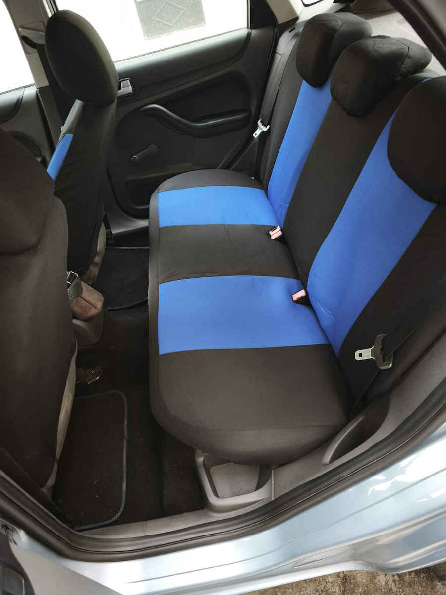 Smartic Set Autositzlehnen 9Stück Blau / Gray