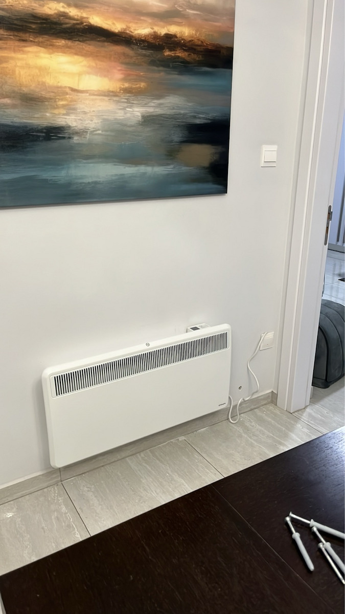 Dimplex PLX 200E 376220 Convector Heater Wall 2000W with Electronic Thermostat 86x43cm White
