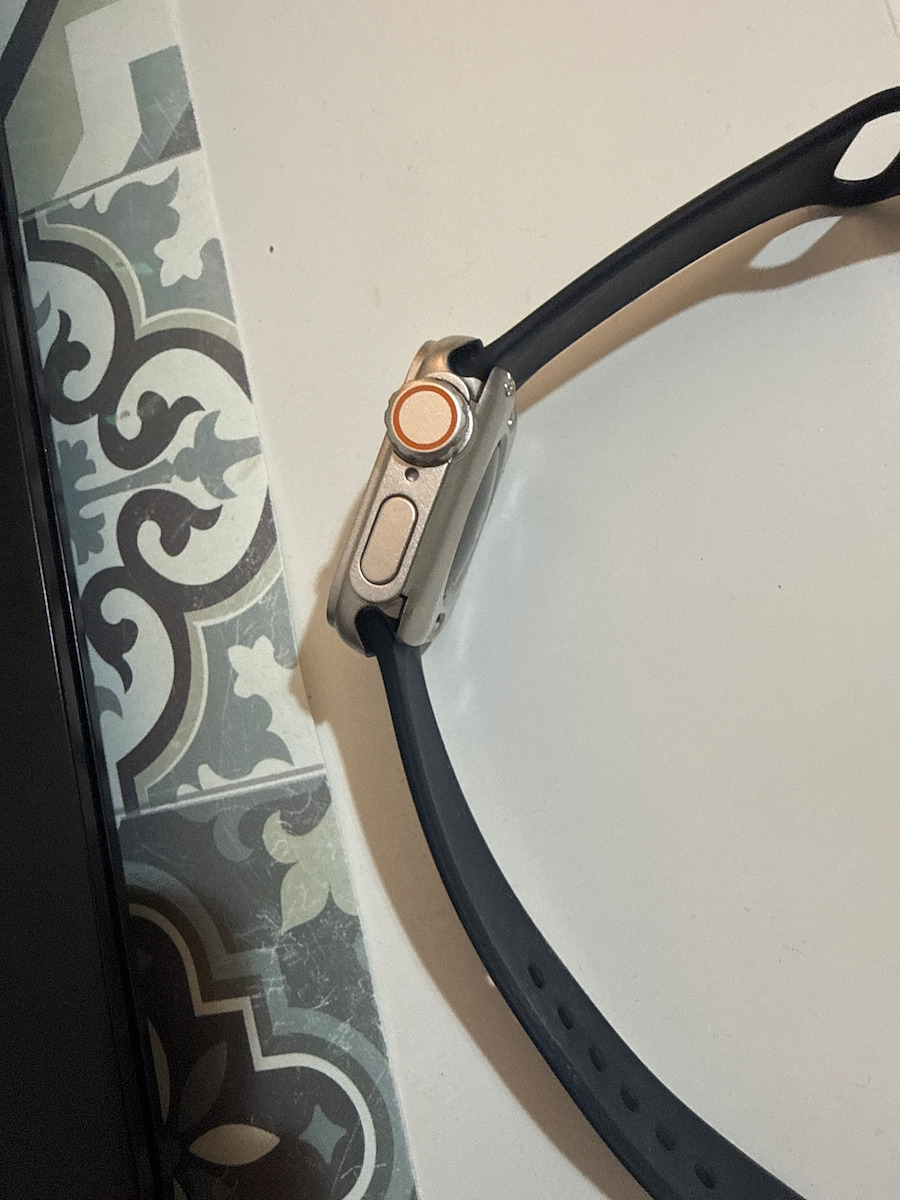 Plastikhülle in Gray Farbe für Apple Watch Serie 6 / 5 / 4 / SE 40mm