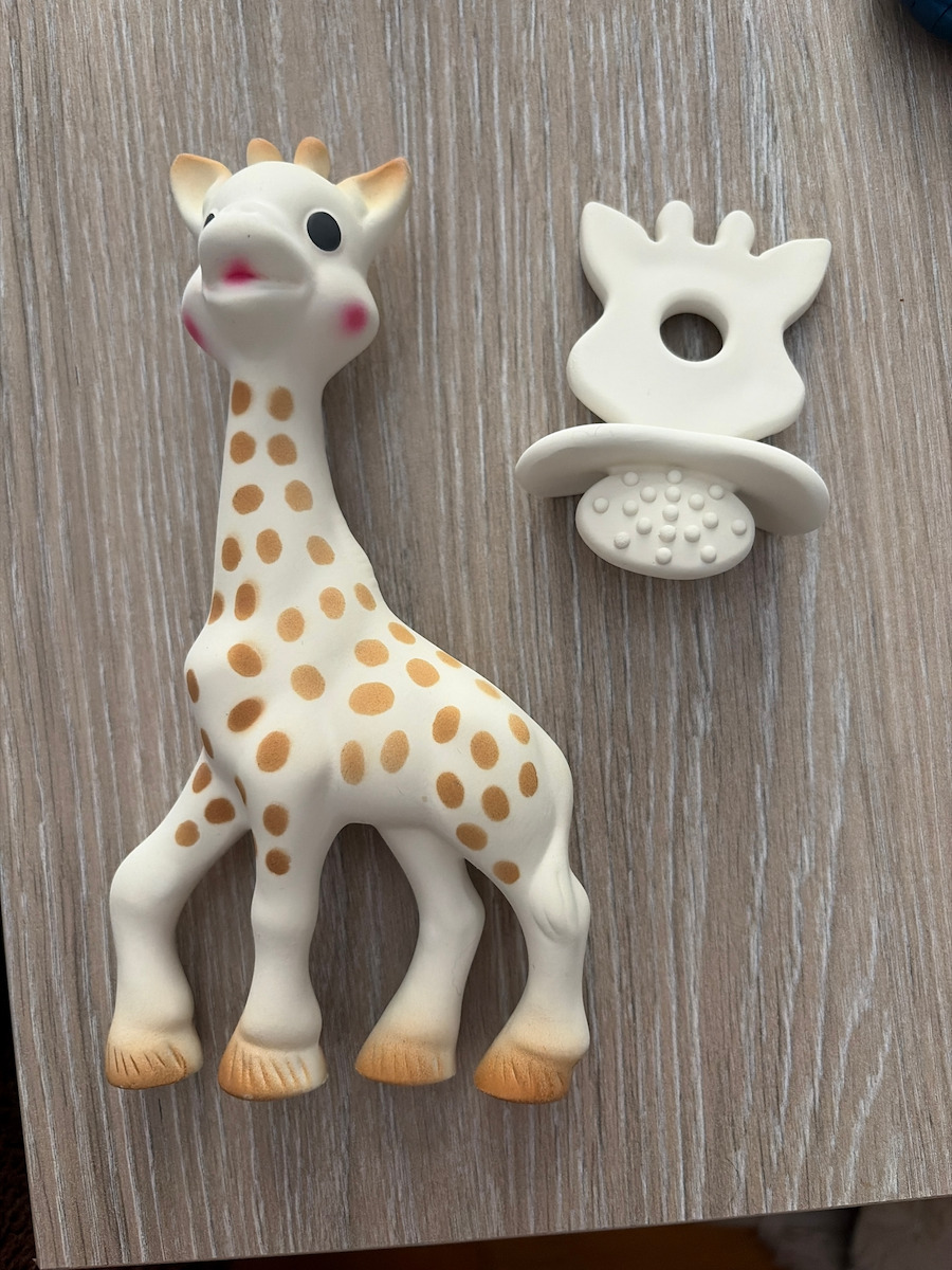 Sophie La Girafe Sophie the Giraffe Μασητικός Κρίκος Οδοντοφυΐας από Καουτσούκ για 0 m+ 2τμχ