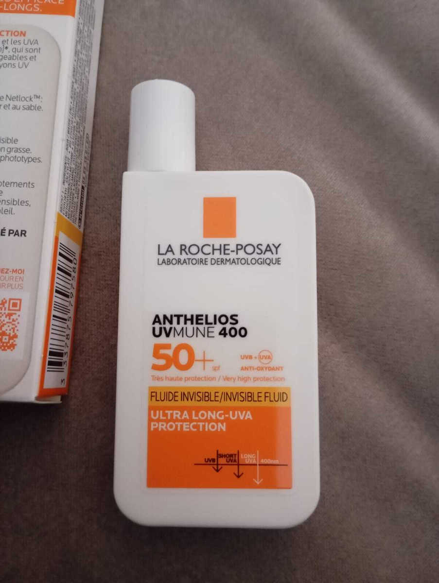 La Roche Posay Anthelios Uvmune 400 Invisible Fluid With Perfume Αντηλιακή Κρέμα Προσώπου SPF50 50ml