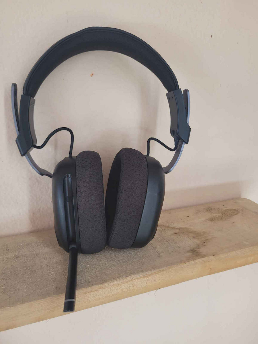 Jlab Jbuds Work Über Ohr Gaming-Headset mit Verbindung 3,5mm Schwarz