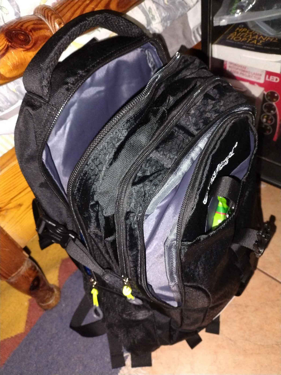 Cardinal Waterproof Mountaineering Backpack 57lt Black