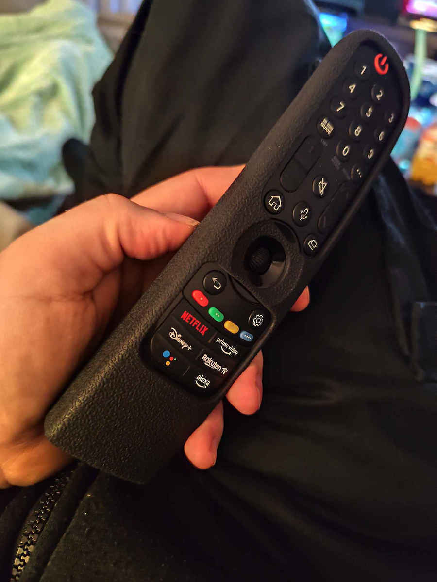 Magic Remote Control Yibichin Black Remote Control Case AN-MR21