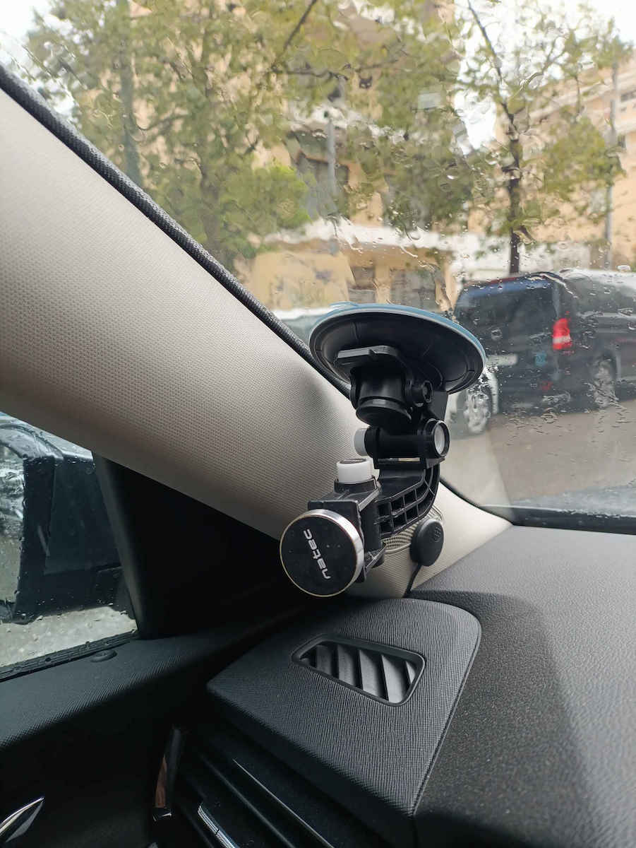 Car Cup Holder 1 Position with Suction Cup