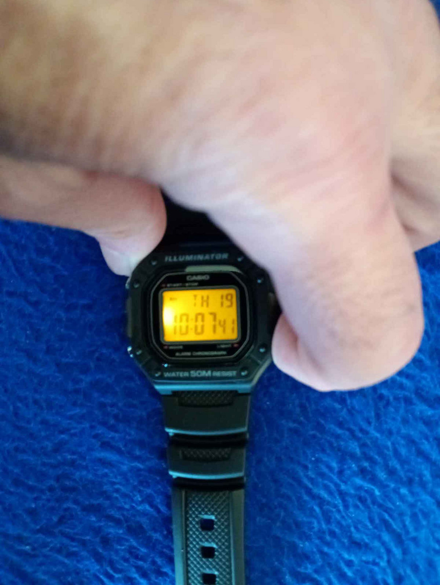Casio Ceas Battery cu Multicolour