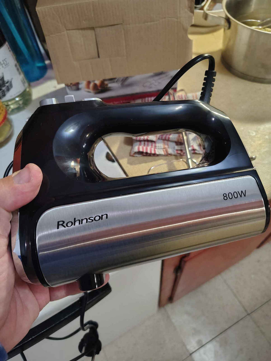 Rohnson Миксер Ръчен 800W Черен