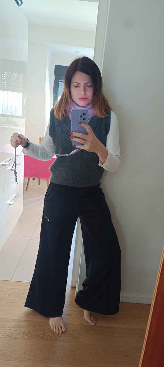 Sportswear Παντελόνι Φόρμας Φαρδύ Μαύρο
