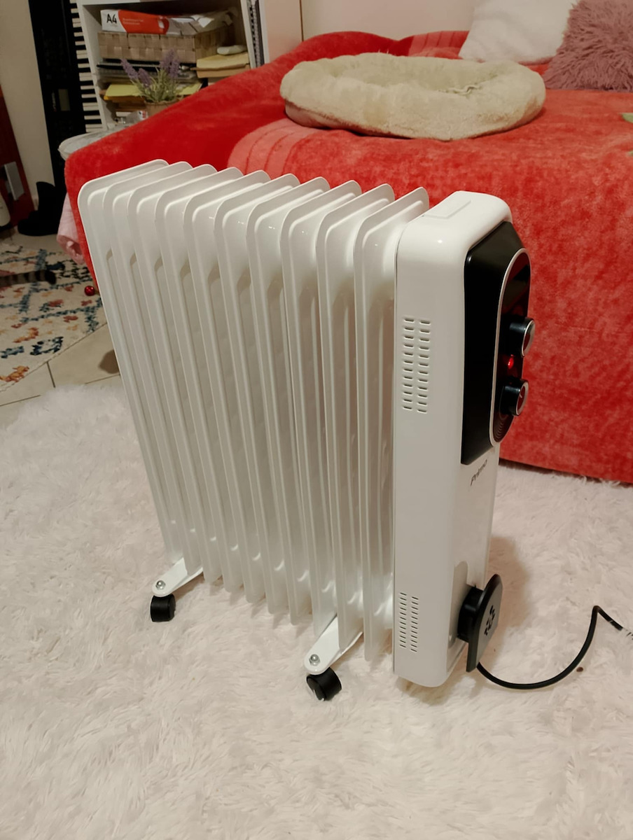 Primo Oil Filled Radiator with 11 Fins 2500W