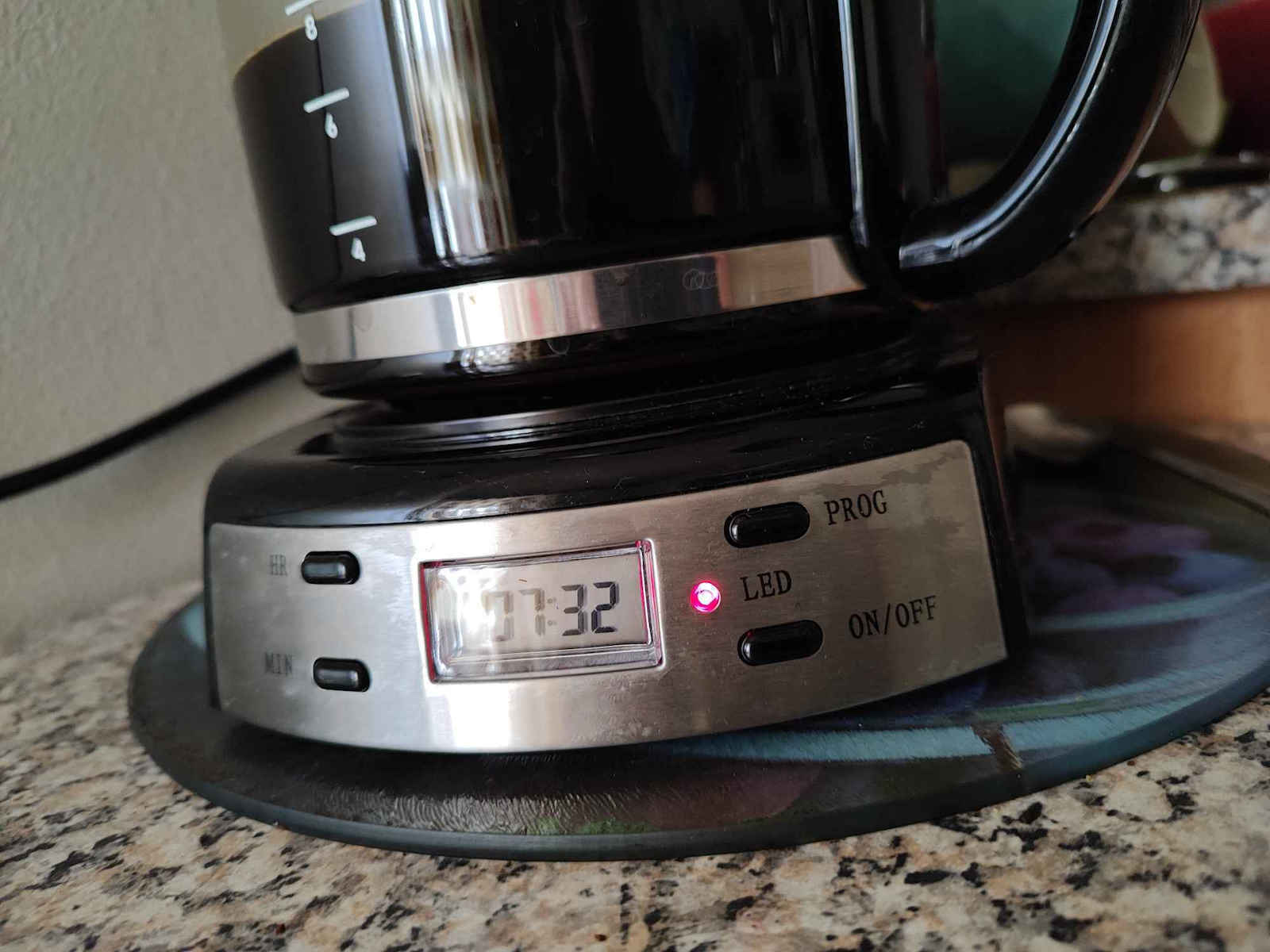 Heinner Programmable Filter Coffee Machine 950W Black