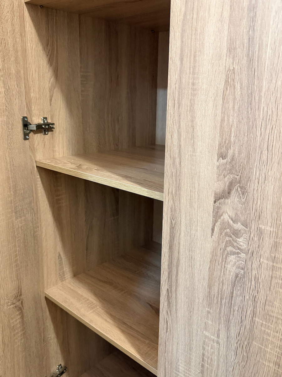 Triple Door Wardrobe Carly 150x55x180cm