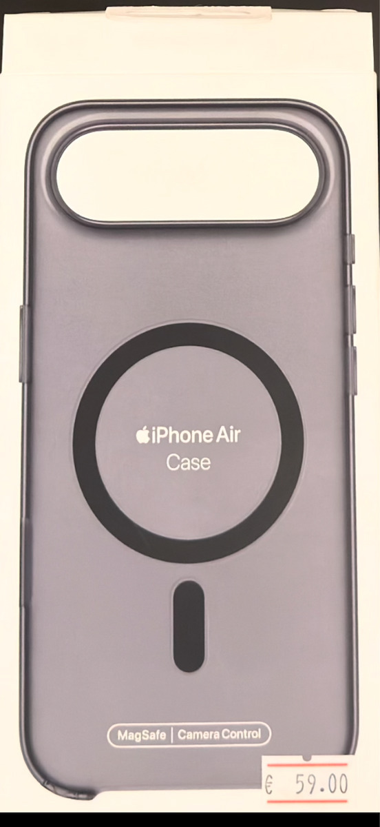 Apple Case with MagSafe Задна корица Силикон 0.9мм Сянка (iPhone Air)