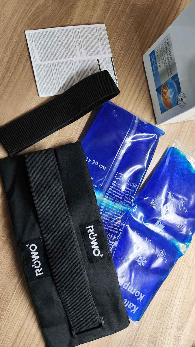 Rowo Gel Pad Cold/Heat Therapy General Use 29x12cm 2pcs