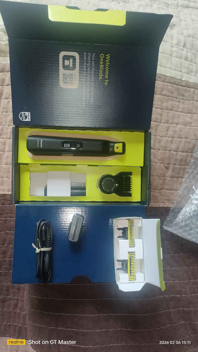 Philips OneBlade Pro 360 QP6542/15 Ξυριστική Μηχανή Σώματος / Προσώπου Επαναφορτιζόμενη