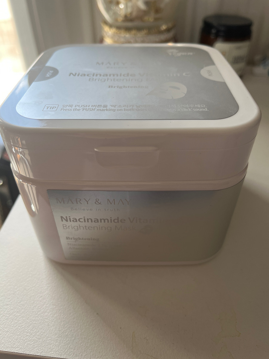 Mary&May Niacinamide Vitamin C Brightening Face Mask 30pcs