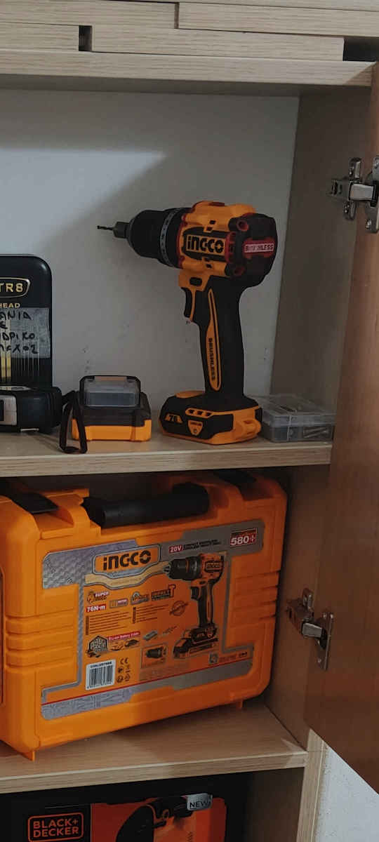 Ingco CIDLI207681E Schlagbohrschrauber Batteriebetrieb Solo Bürstenlos 20V