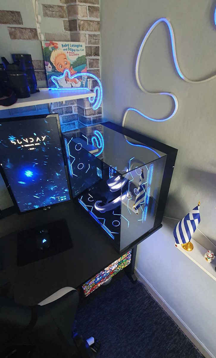 Lian Li Strimer Wireless Gpu 2x8-pin Pw8-1w Fără Controler G89.pw8