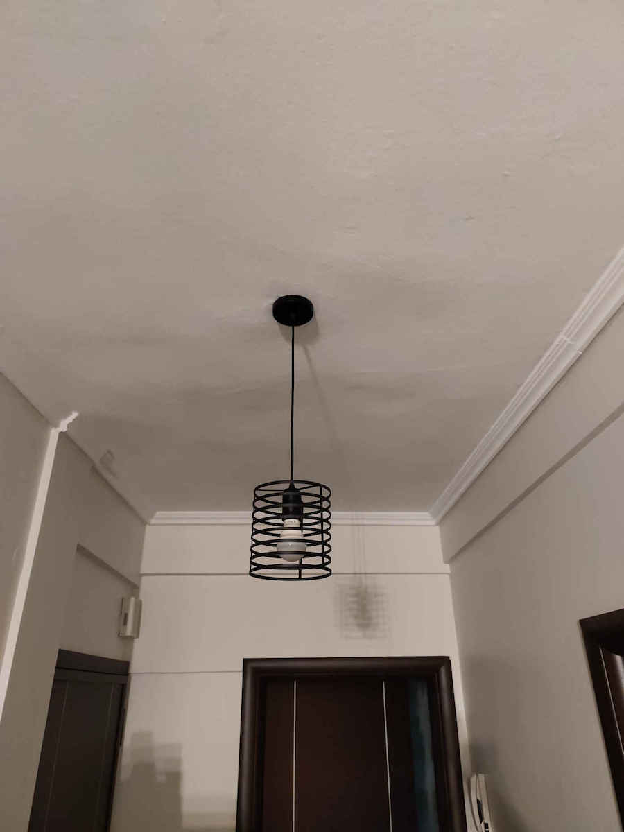 Stimeno C10 Cylindro 10 Lustră Negru Rețea cu Dulie E27