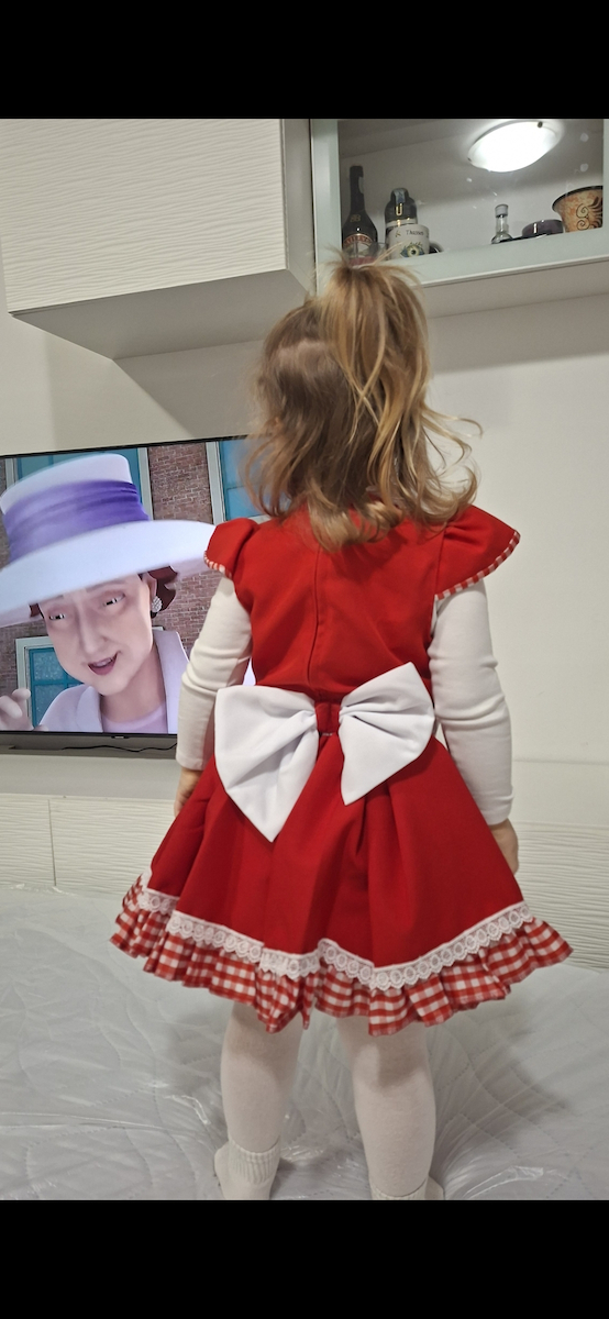 Kids Carnival Costume Little Red Riding Hood