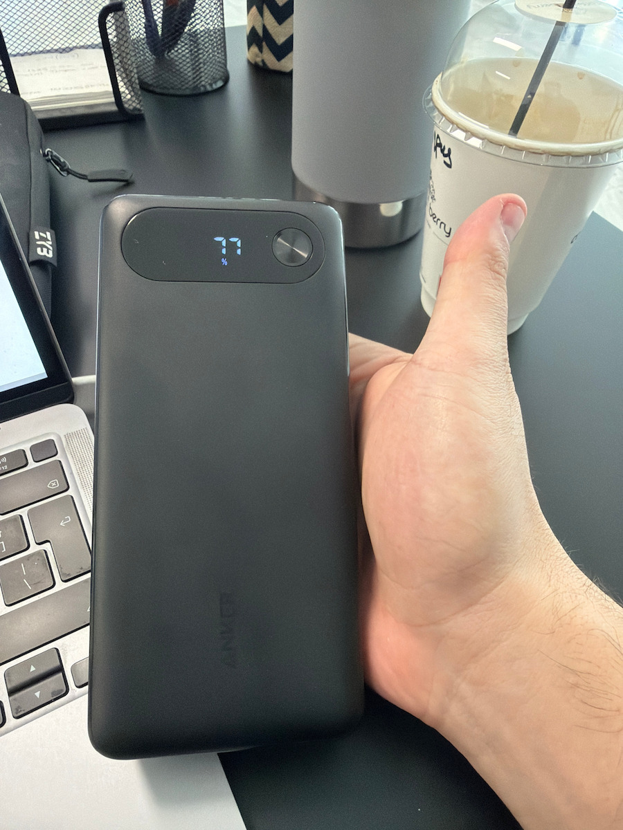 Anker Powercore 20000mAh 87W με Θύρα USB-A και Θύρα USB-C Μαύρο