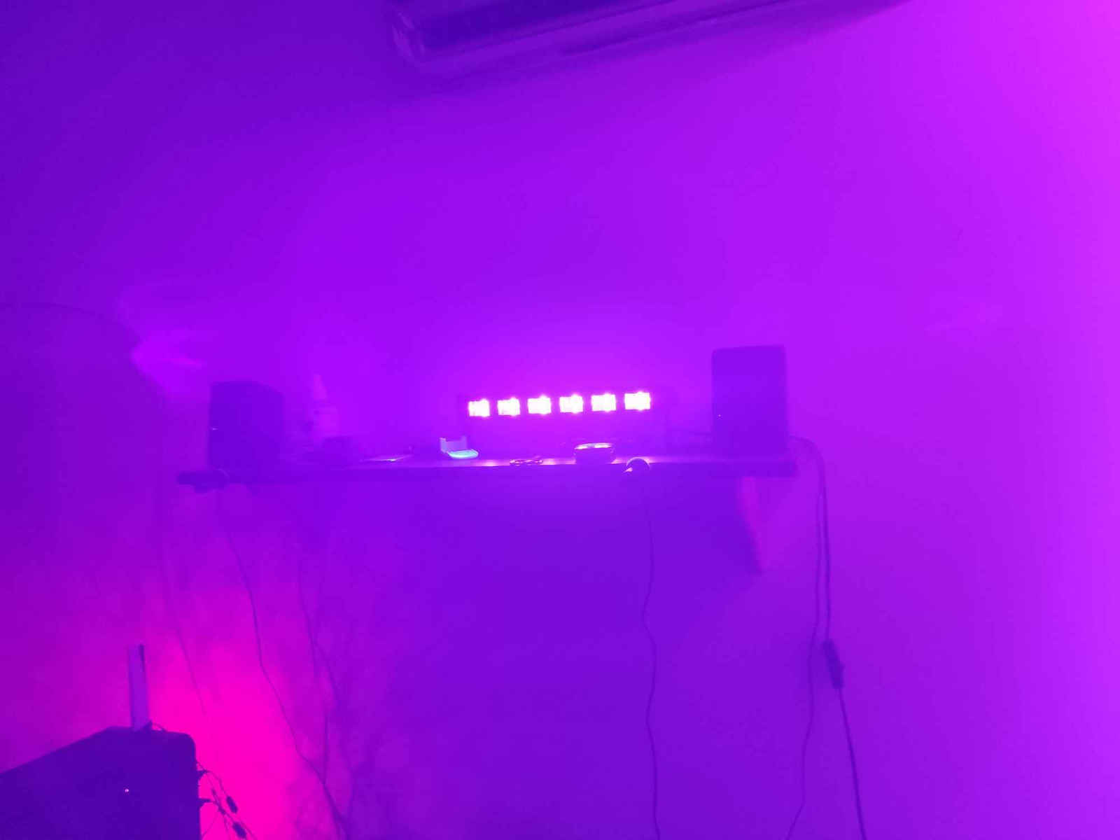 Iluminat LED Lumină neagră 18W