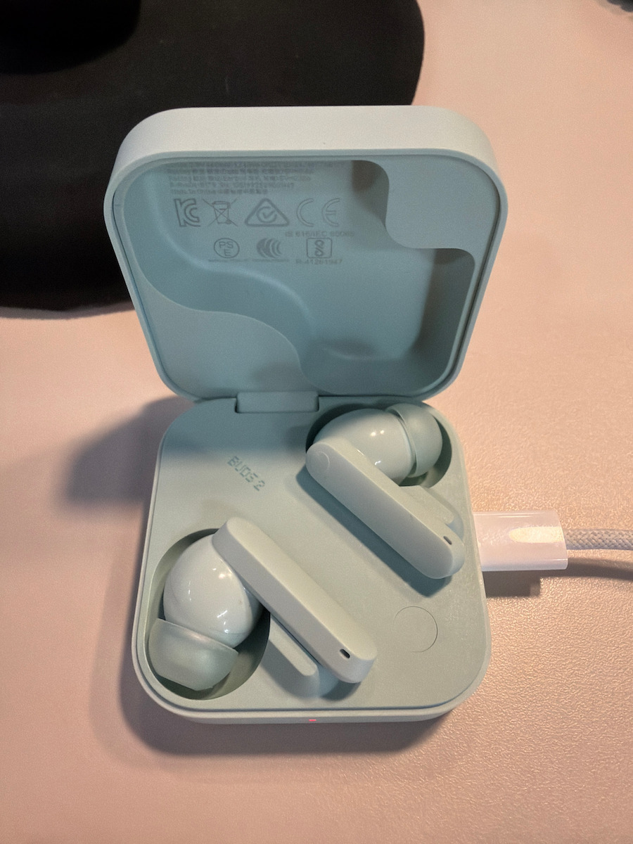 Nothing CMF Buds 2 Bluetooth-Freisprecheinrichtung Kopfhörer mit Schweißresistenz und Ladeetui Orange