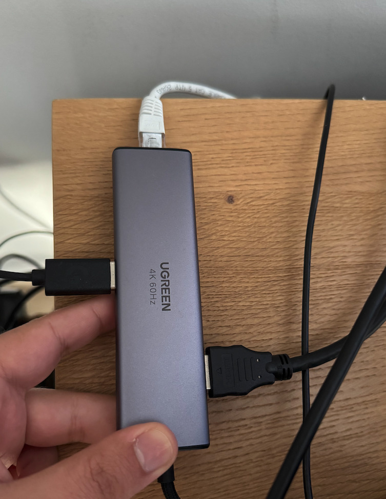 Ugreen CM512 USB-C Docking Station mit HDMI 4K PD Ethernet Gray