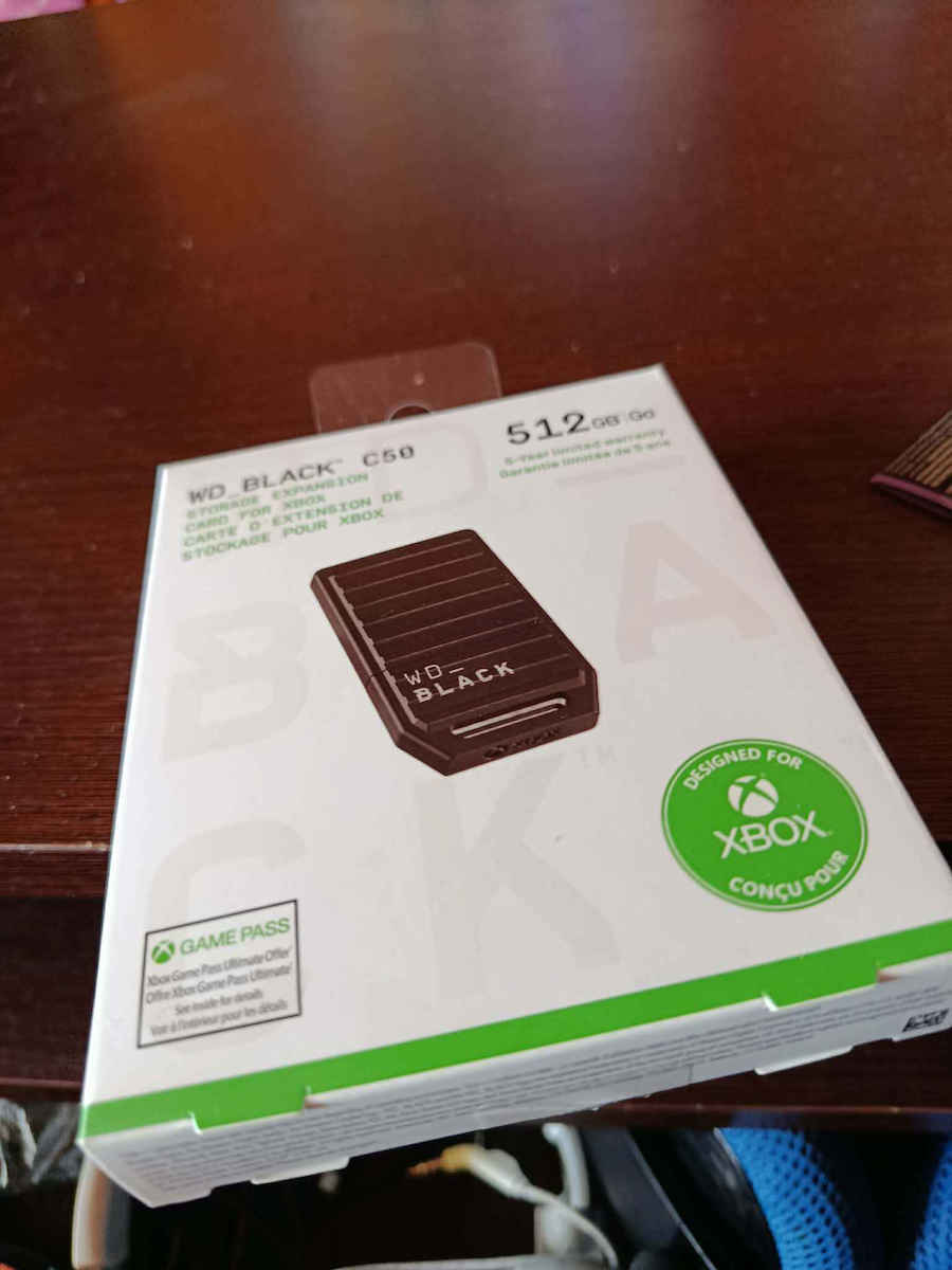Western Digital WD_BLACK C50 Expansion Card for Xbox Хард диск за XBOX / Xbox Series в Черен цвят