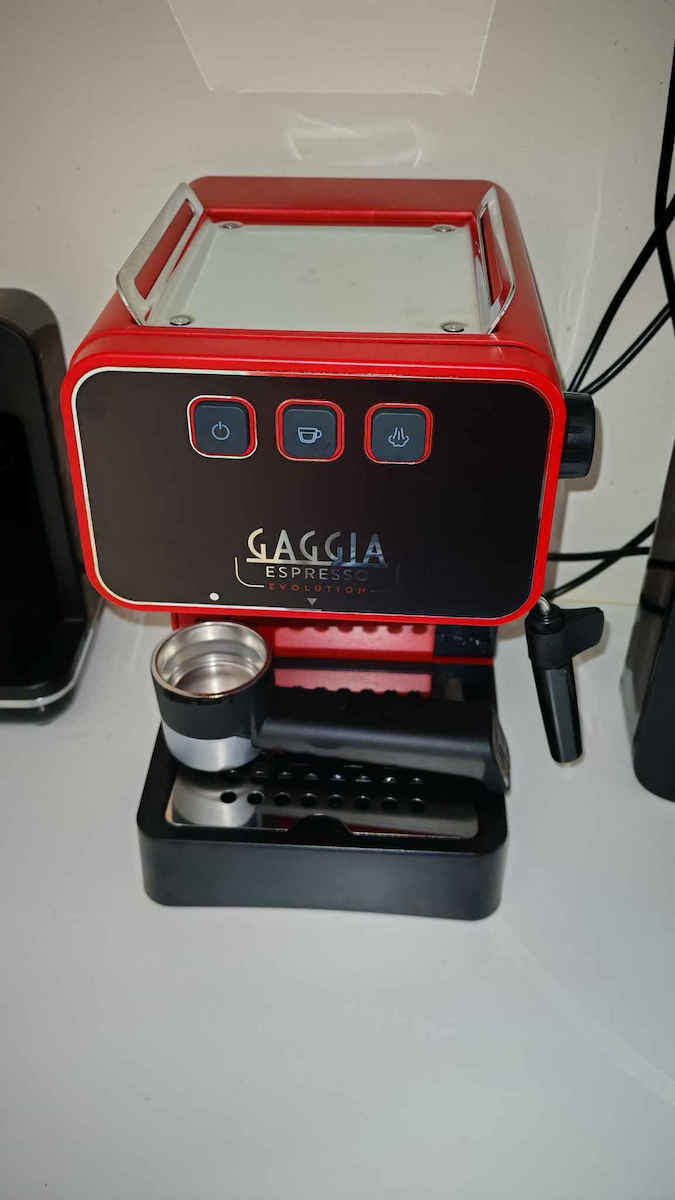 Gaggia Evolution Μηχανή Espresso 1900W Πίεσης 15bar Μαύρη