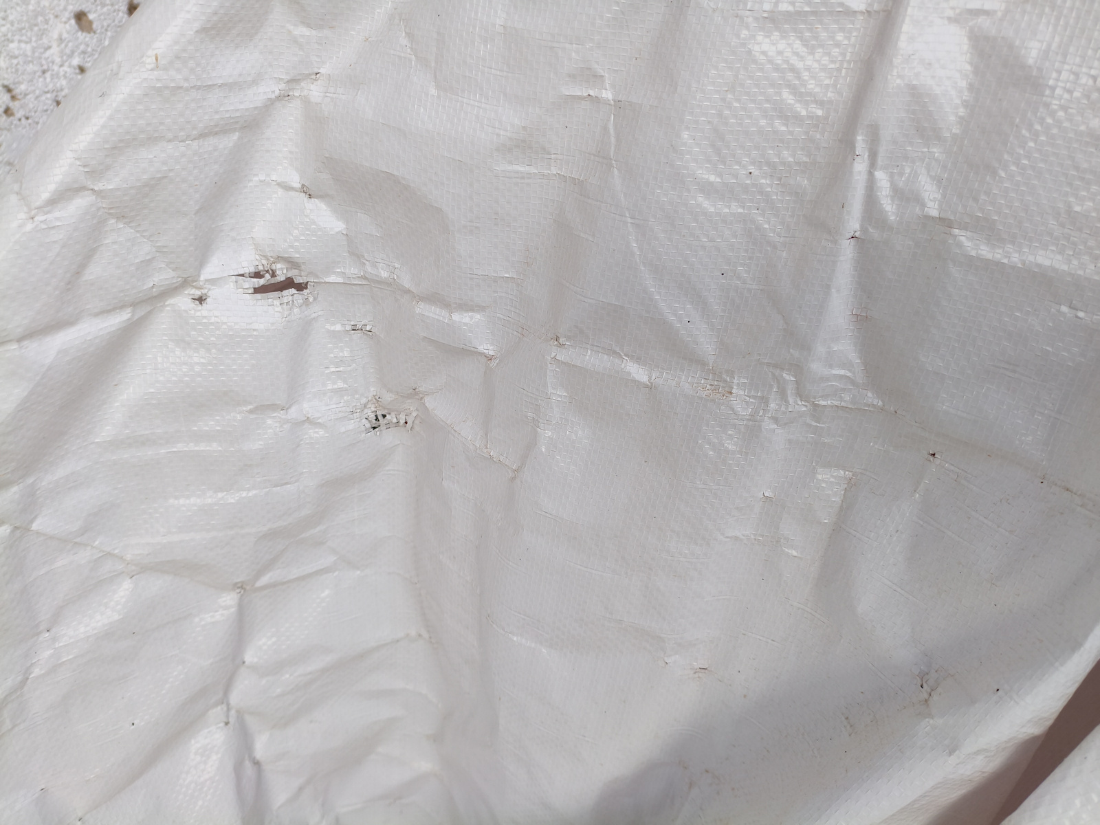 Grasher Waterproof Tarpaulin 120gr/m² 2x3m. Light Type White