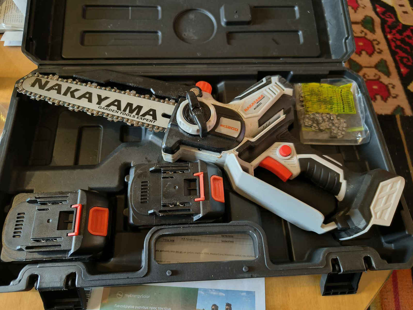 Nakayama EC1020 Πτυσσόμενο Κοντάρι για Ψαλίδι Κλαδέματος