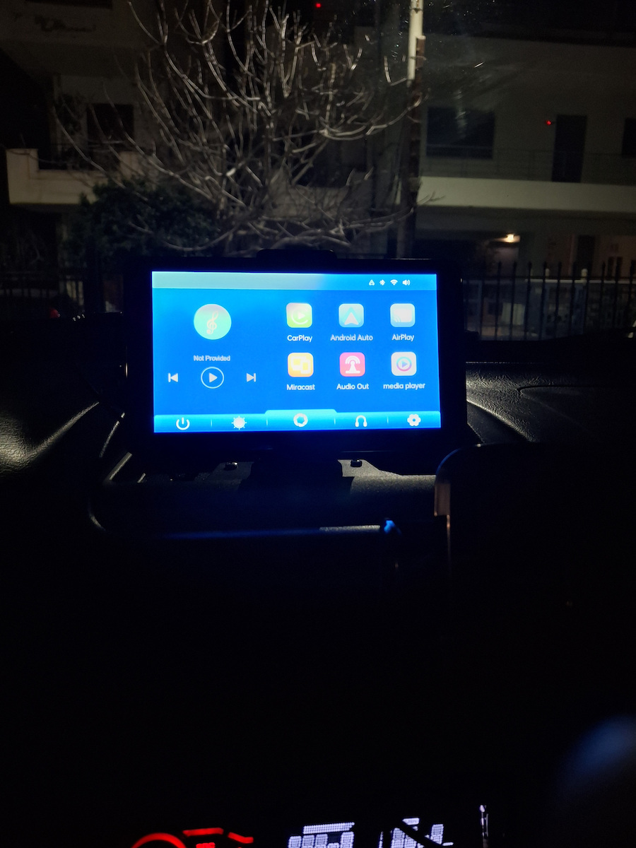 Οθόνη Αφής 7" για Ταμπλό Αυτοκινήτου Dodge Charger με Bluetooth/USB/Apple-CarPlay