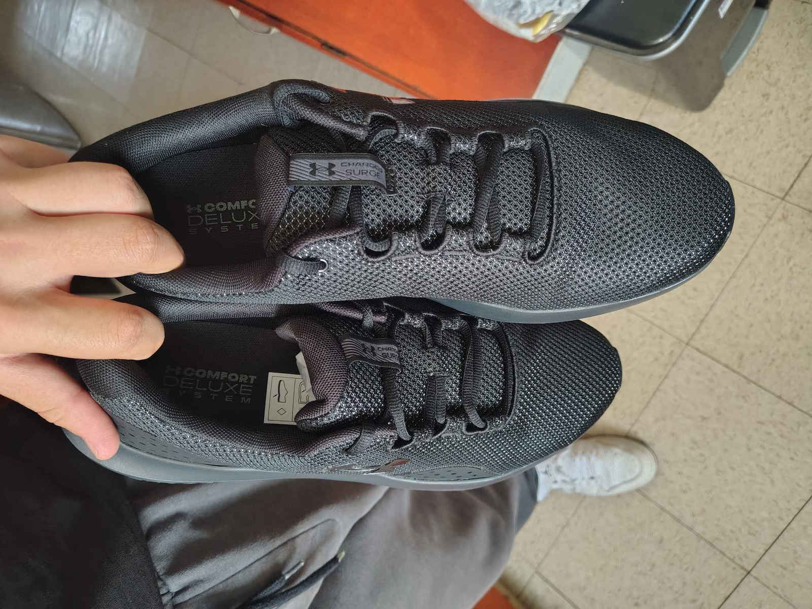 Charged Surge 4 Sport Shoes Running Black
