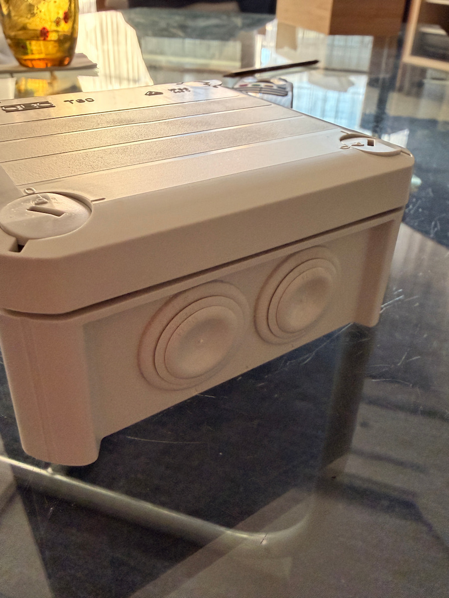 OBO Bettermann Surface Mounted Electrical Box Branching Watertight IP66 in Gray Color