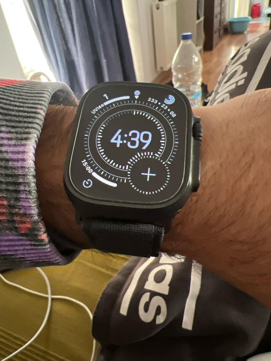 Spigen EZ Fit Tempered Glass για το Apple Watch Ultra 49mm 2τμχ AGL05556