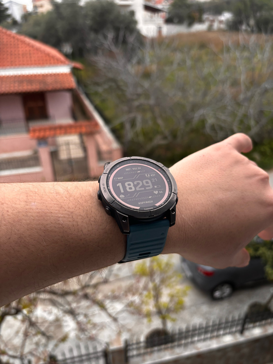 Garmin Λουράκι Σιλικόνης Lakeside Blue (Fenix 3 / 5X / 5X Plus / 6X / 6X Pro / 7X / 7X Pro / 8 (51mm))