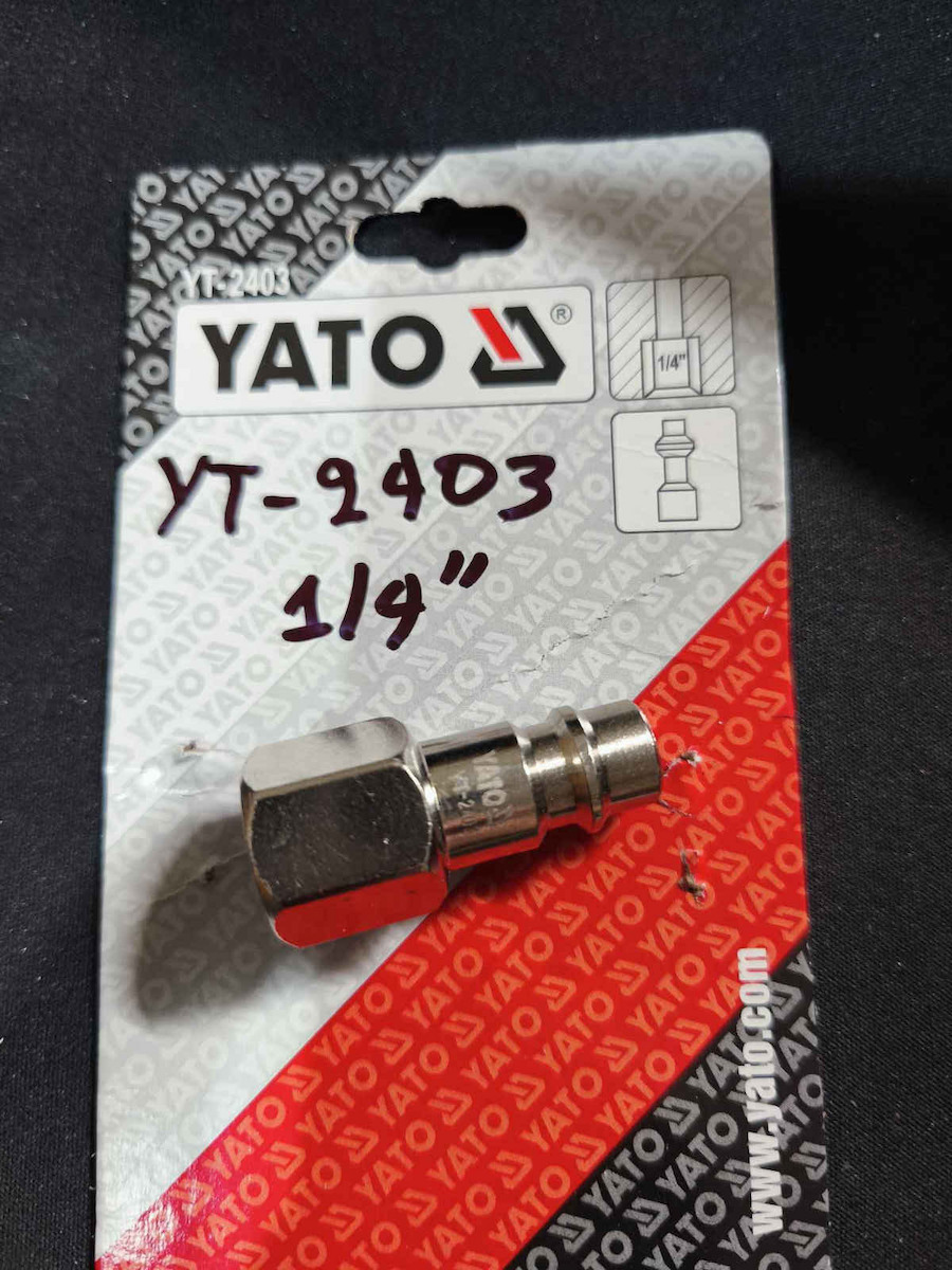 Yato YT-2403 Ρακόρ Θηλυκό 1/4"