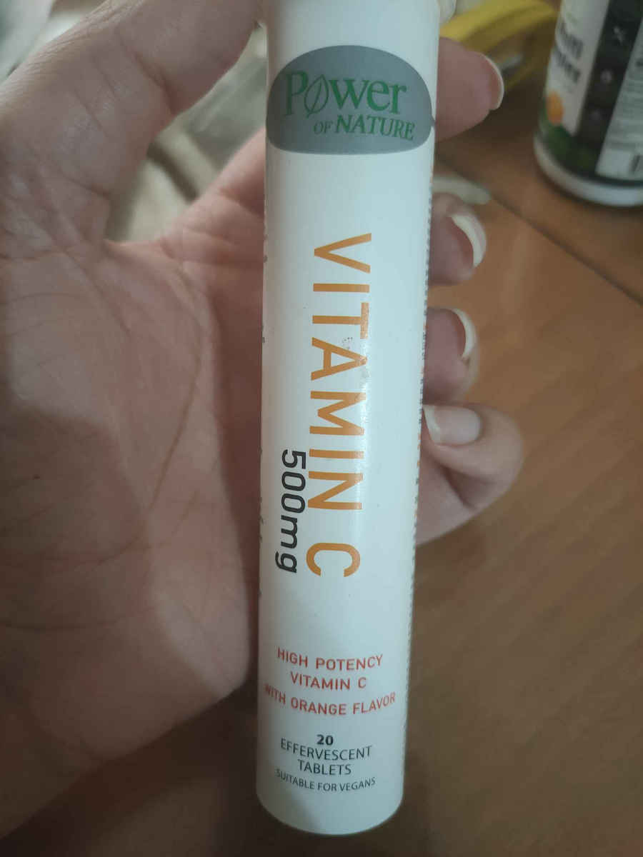 Power Health Vitamin C Βιταμίνη για Ενίσχυση του Ανοσοποιητικού, τo Δέρμα & Αντιοξειδωτική δράση 500mg Πορτοκάλι 20 αναβράζοντα δισκία